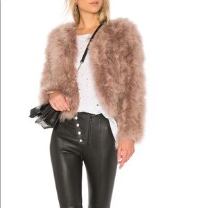 Rose Dust Deora Coat by Lamarque Sz S Worn twice